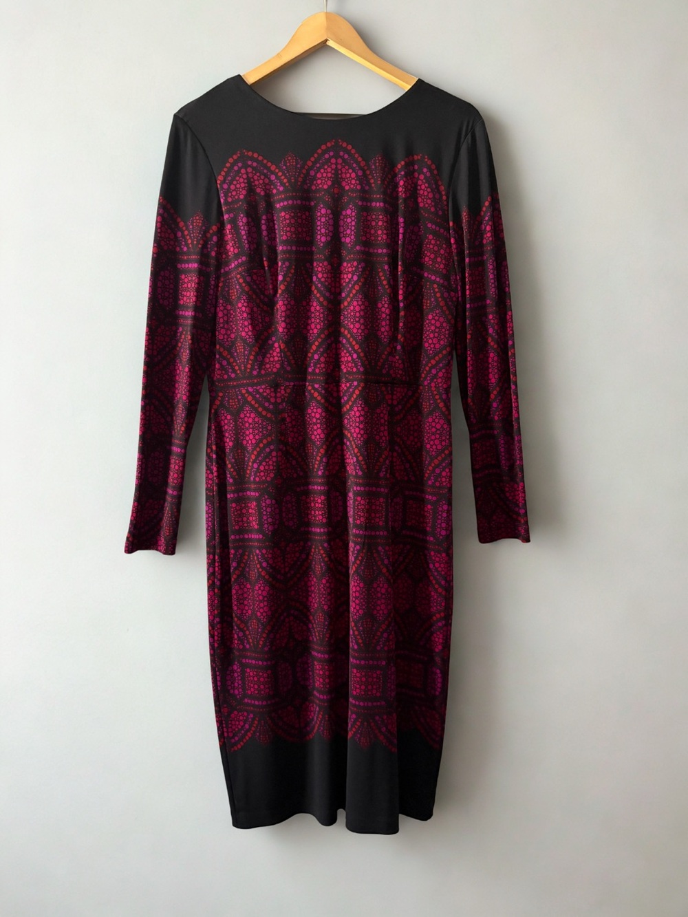 Long Sleeve Stained Glass-inspired Dress